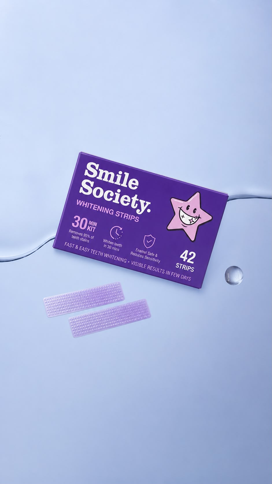 Smile Society PAP Whitening Strips (42 Strips)
